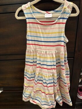 Hanna Andersson Striped Tiered Dress